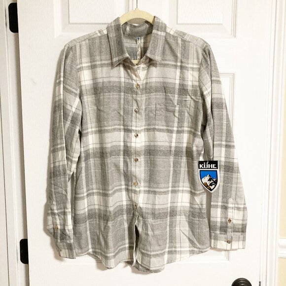 Kuhl Kamila Flannel Size L NWT - Picture 1 of 9
